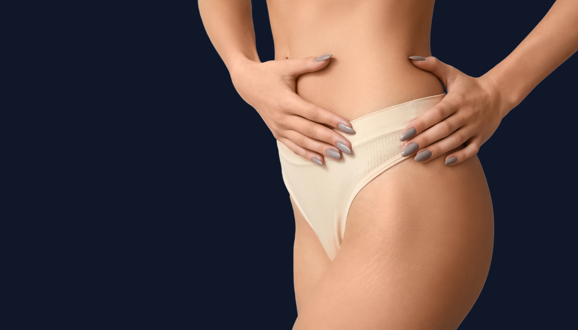 Abdomen liposuction in London — sculpted torso result at London Liposuction Clinic